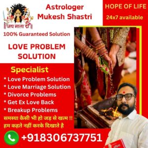 Read more about the article Love Marriage Specialist Astrologer in Ottawa